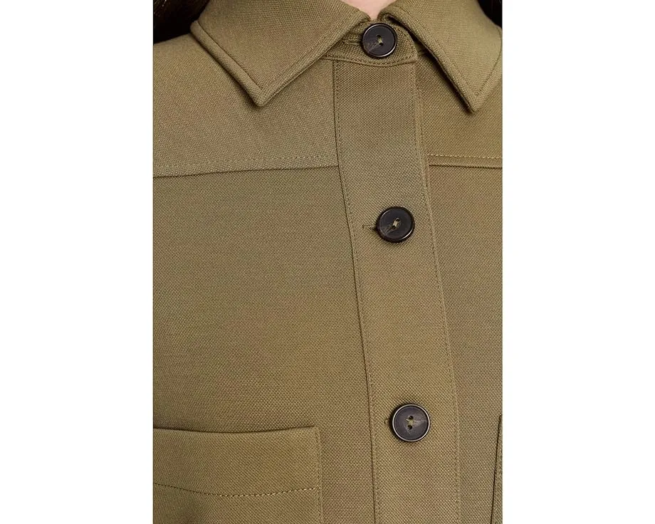 Короткий жакет от Vince с накладными карманами