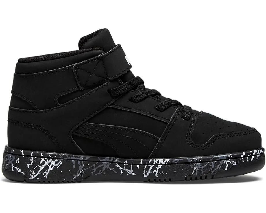 Детские кроссовки Puma Rebound Layup Nubuck Mountain Park на липучке