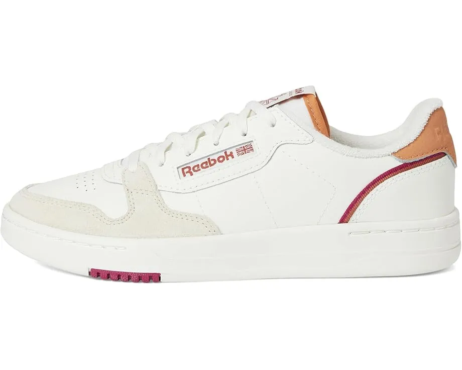 Кроссовки Reebok Phase Court в винтажном стиле с верхом из кожи и замши