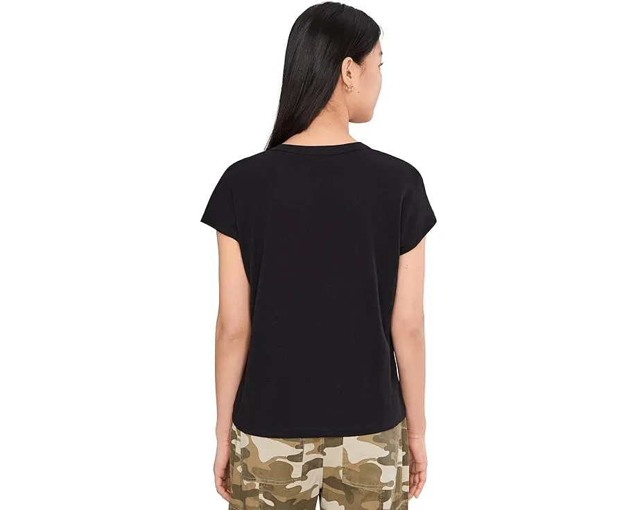 Футболка Sanctuary с V-образным вырезом и короткими рукавами из органического хлопка