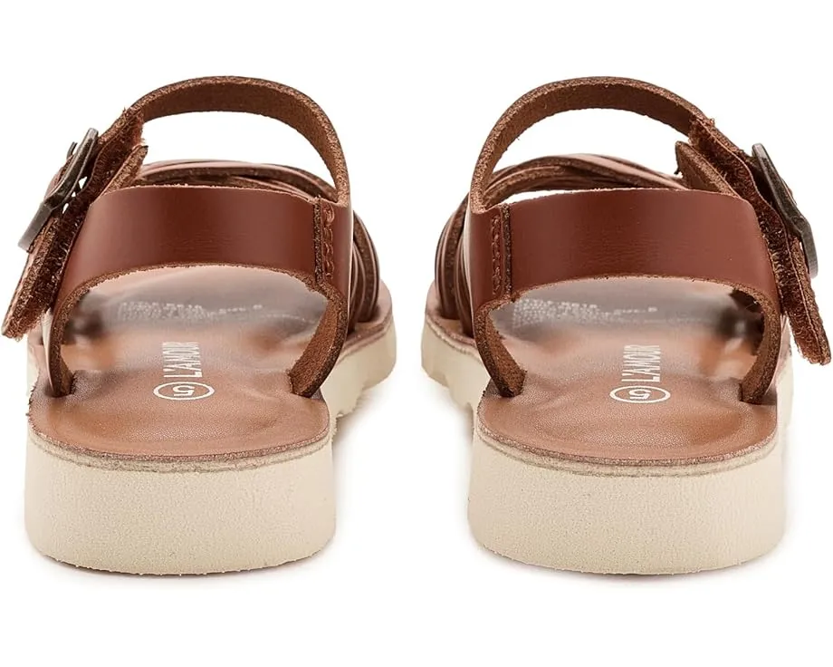 Сандалии L'Amour Shoes Kids Athena с круглым носком и пряжкой