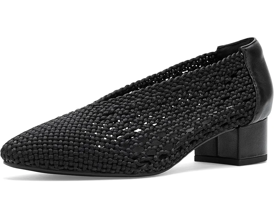 Туфли-лодочки Gretchen на квадратном каблуке с плетеным верхом от David Tate