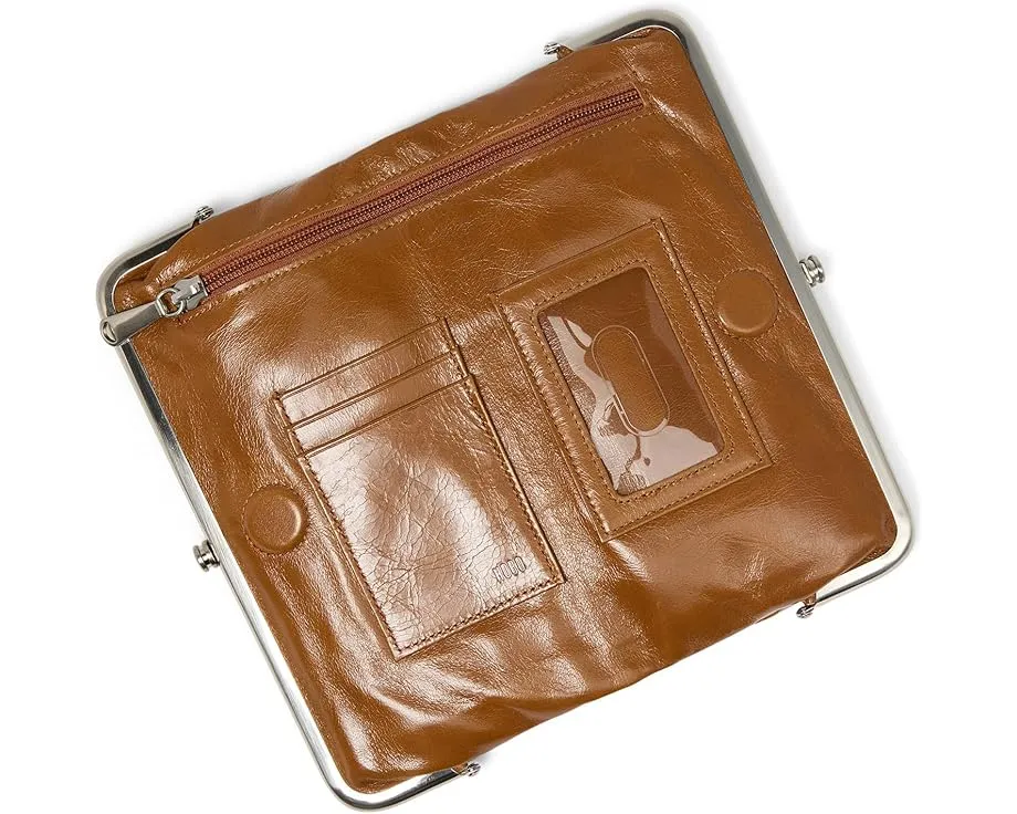 HOBO Клатч Lauren из кожи среднего размера с двумя отделениями