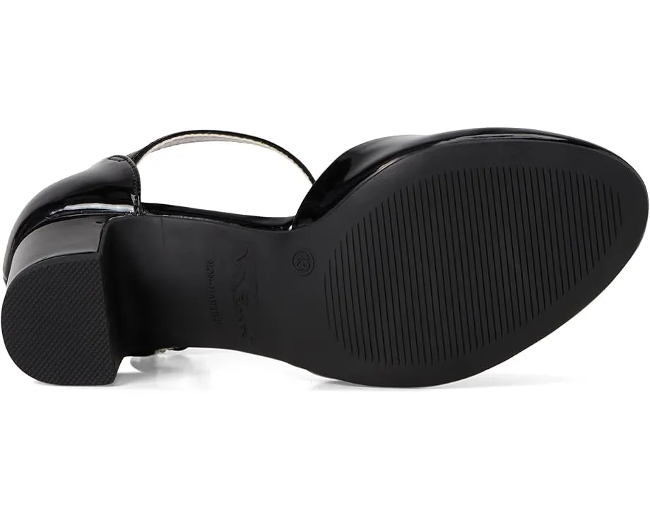 Детские туфли-лодочки Nina Kids Macey с прямым каблуком и кристальной пряжкой