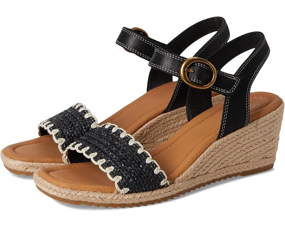 Сандалии Inez от Sofft с плетеным клином и застежкой на пряжку