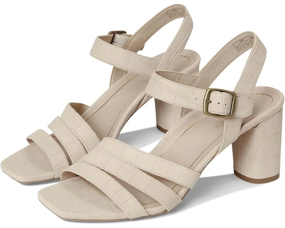 Сандалии VIONIC Nora на устойчивом каблуке с регулируемым ремешком