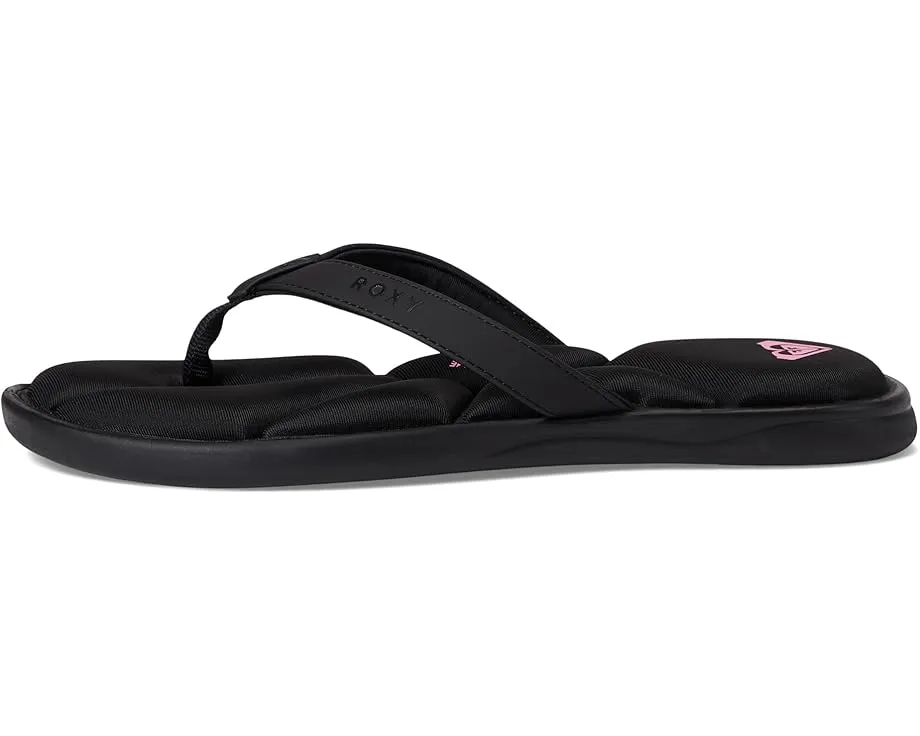 Сланцы Roxy Rays с верхом из полиуретана и стелькой ЭВА для пляжа