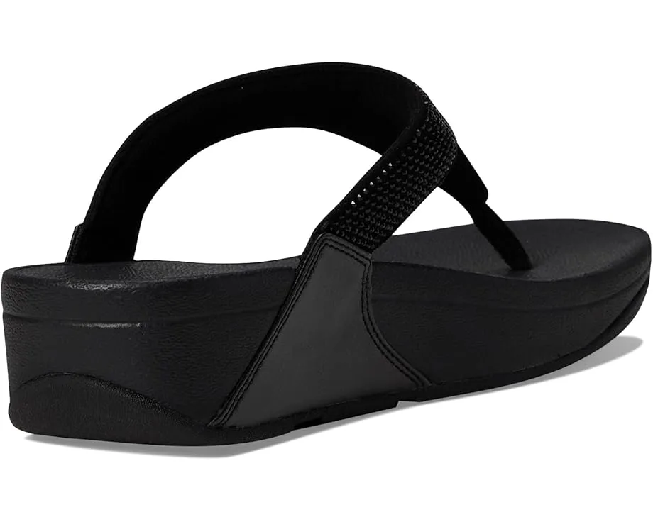 Сандалии FitFlop Lulu с кристаллами и анатомической стелькой MicroWOBBLEBOARD