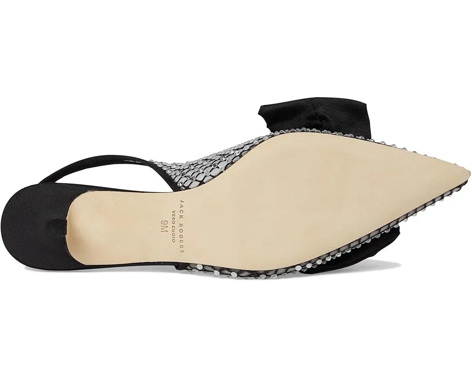 Debra Jeweled Slingback лодочки с острым носком и застежкой на щиколотке