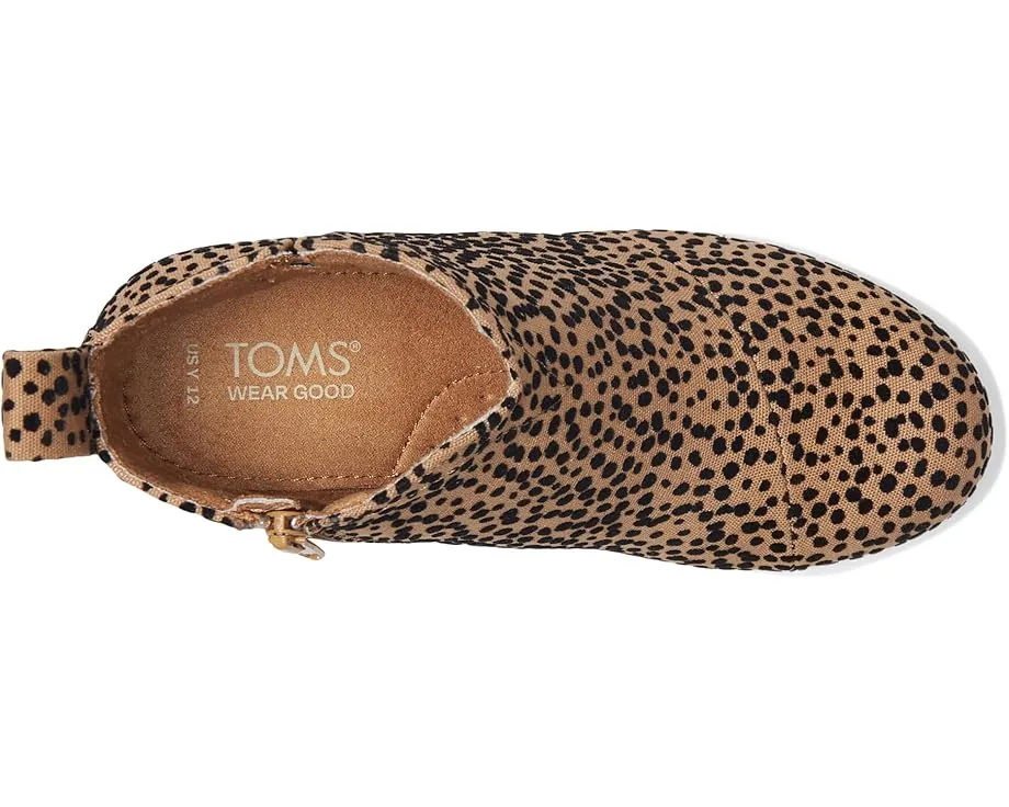 Детские сапожки TOMS Kids Clare на клиновидном каблуке с молнией