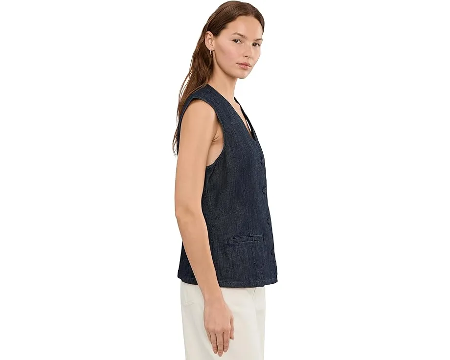 Джинсовый жилет из легкого хлопка NYDJ