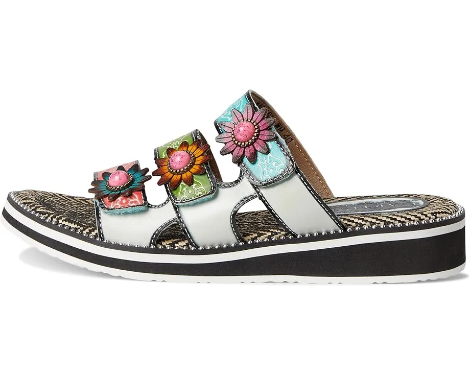 L'Artiste by Spring Step Сандалии Maryse с тремя ремешками и плетеной стелькой