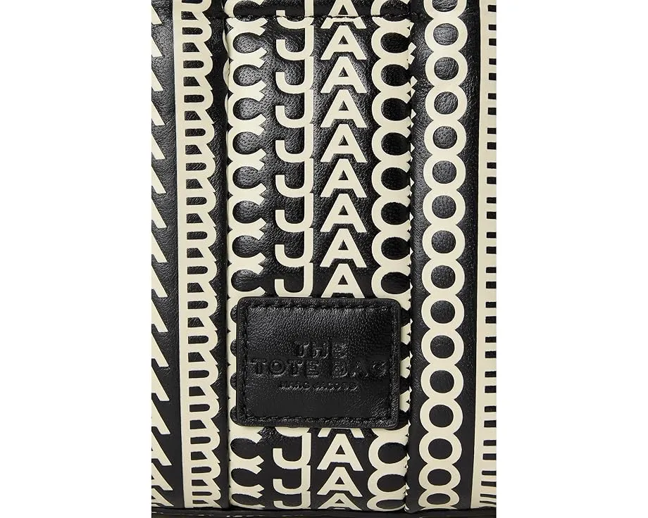 Сумка кроссбоди Marc Jacobs The Monogram Leather Crossbody Tote Bag с монограммой