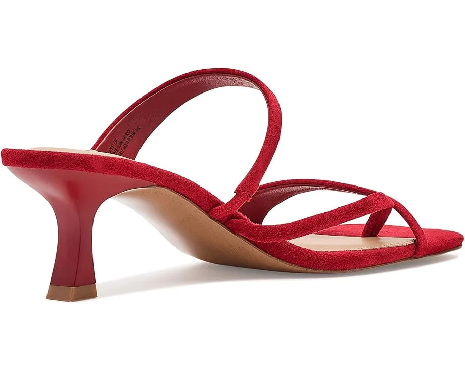 Сандалии Ajay на низком каблуке с кожаным верхом и квадратным носком Steve Madden