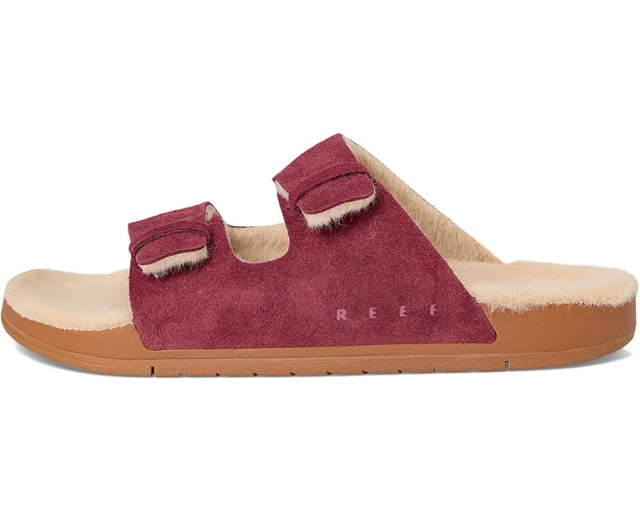 Сланцы Reef Ojai Two Bar Cozy из замши с искусственным мехом