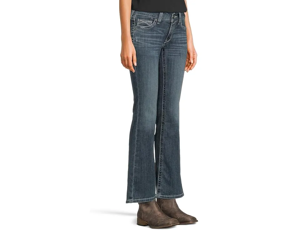 Джинсы с клешем Ariat R.E.A.L. Mid-Rise Raquel и средней посадкой