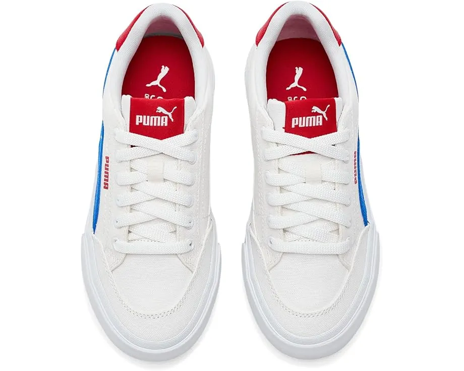 Детские кроссовки Puma Court Classic Vulc с кожаным верхом и вулканизированной подошвой