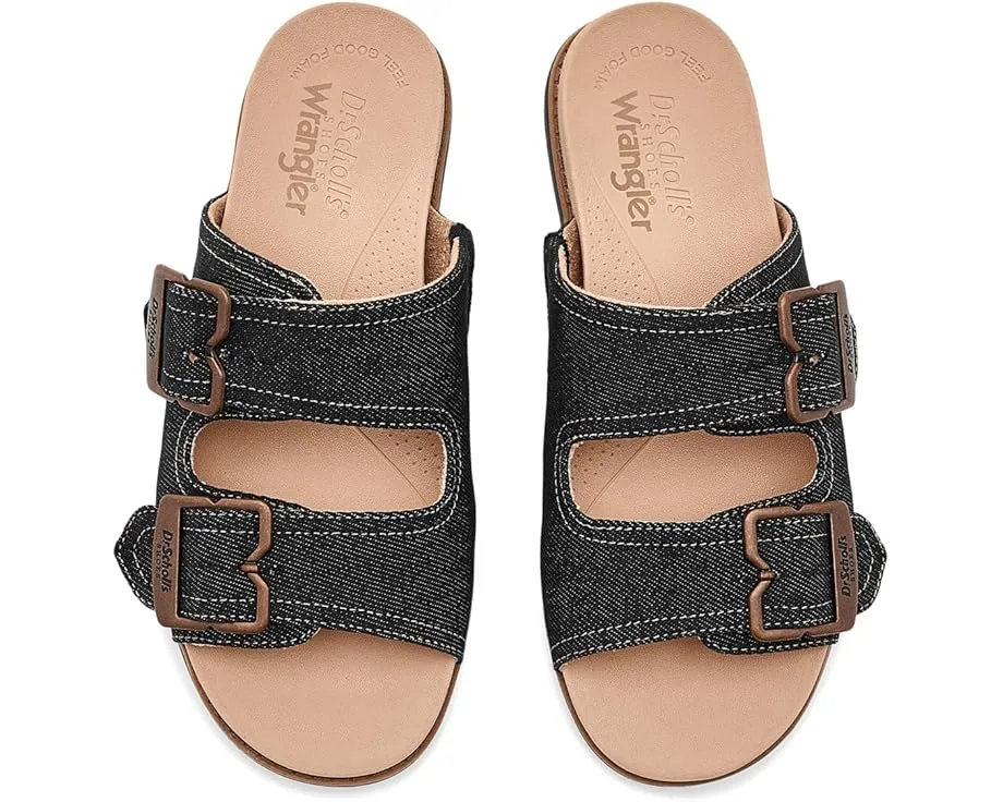 Dr. Scholl's сандалии So Wrangler в вестерн стиле с джинсовыми ремешками