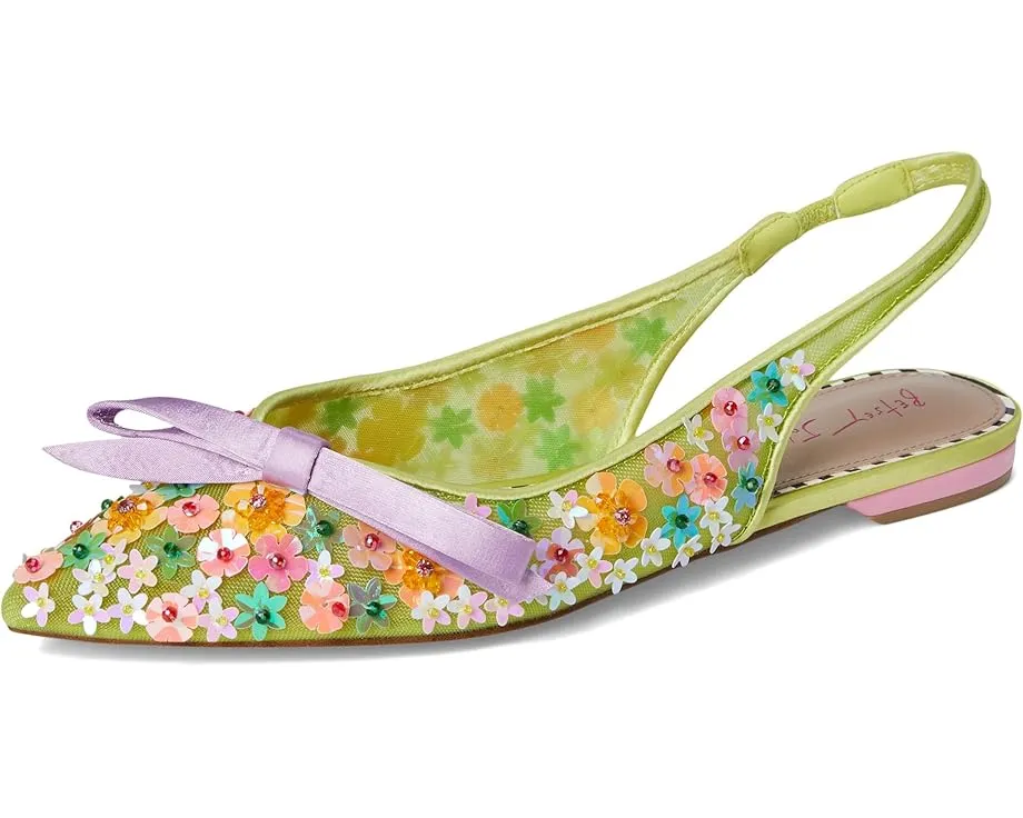 Балетки Blue by Betsey Johnson Laylah с цветочным принтом и бантом