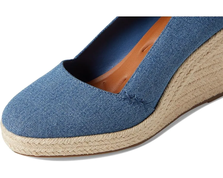 Туфли Lucky Brand Imula Espadrille Wedge на платформе с джутовой отделкой
