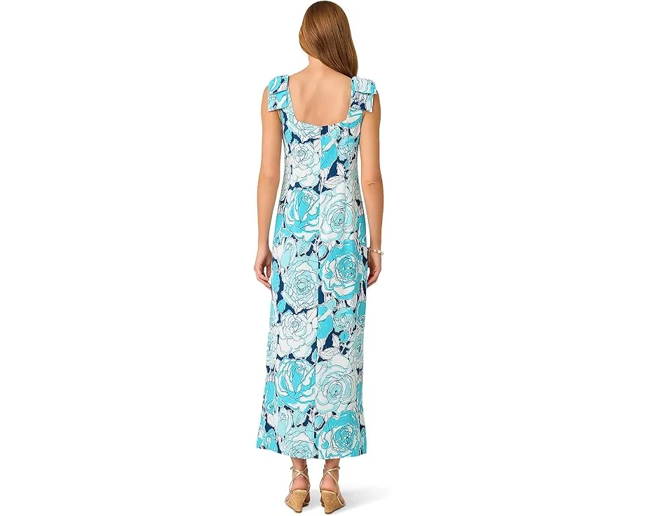 Макси-платье Bernice с бантами на плечах от Lilly Pulitzer