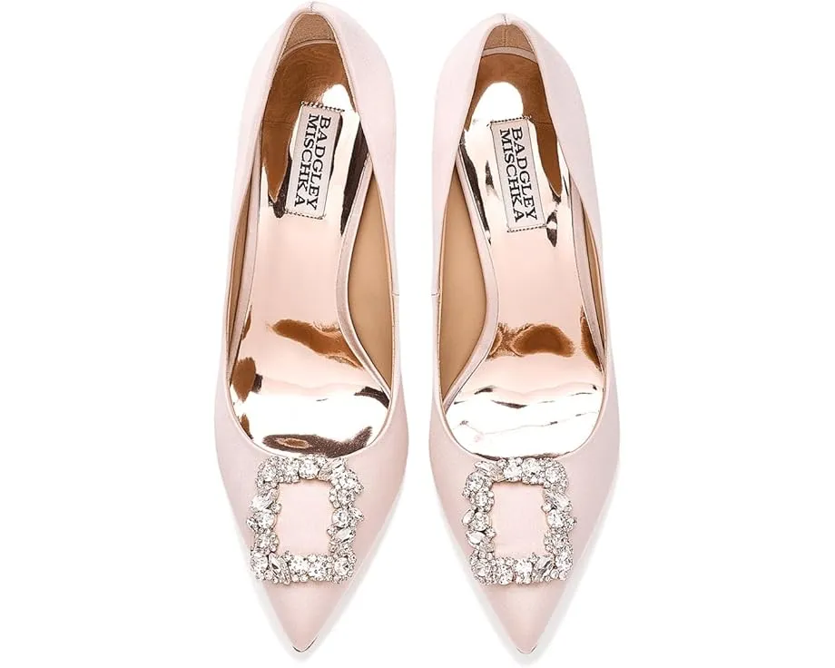 Туфли-лодочки Badgley Mischka Cher с острым носом и кристаллами