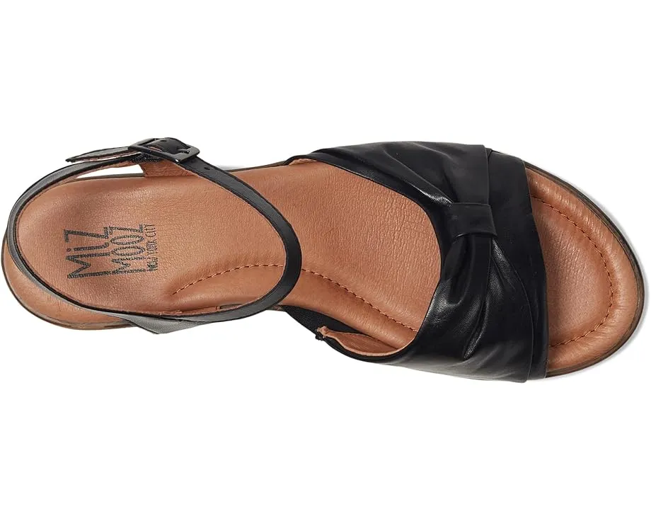 Сандалии Miz Mooz Dorra с бантом и регулируемой застежкой на щиколотке