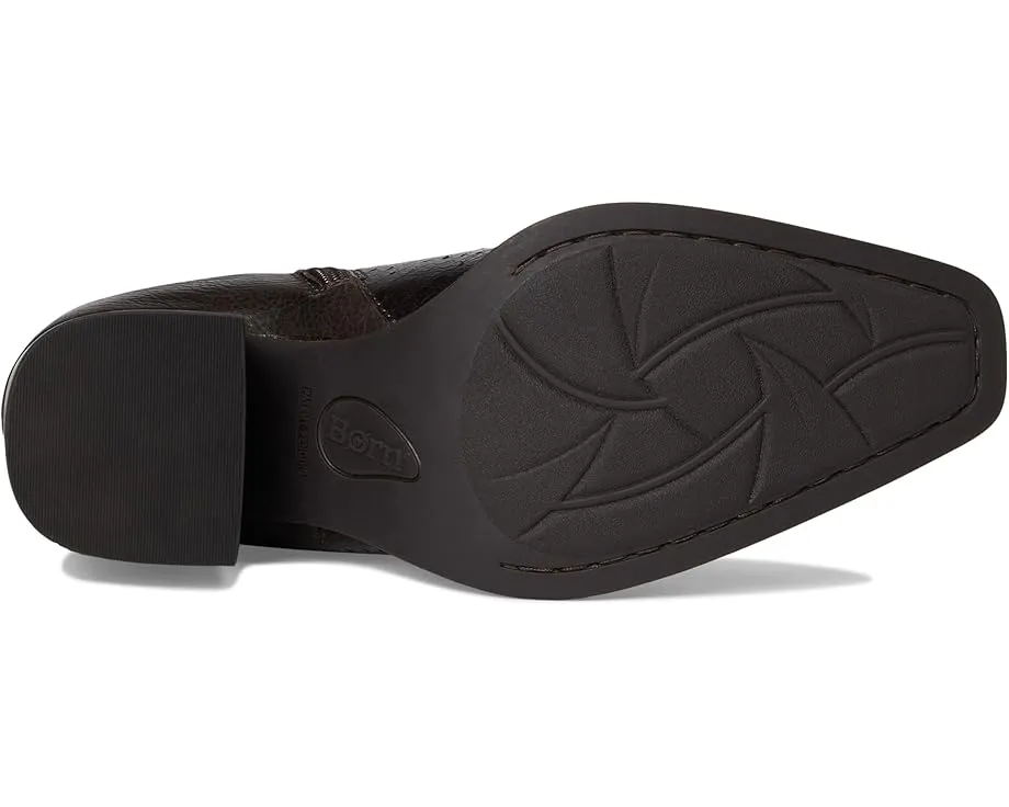 Ботинки Born Aiken с квадратным носком из итальянской кожи и боковой молнией