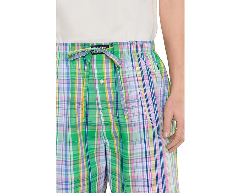 Пижамные шорты Polo Ralph Lauren Woven Sleep с вышитым логотипом