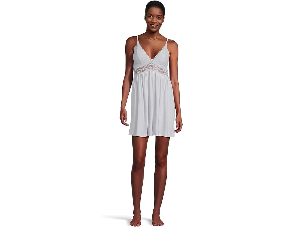 Шемиз Eberjey Mariana TENCEL Modal с кружевной отделкой и чашечками