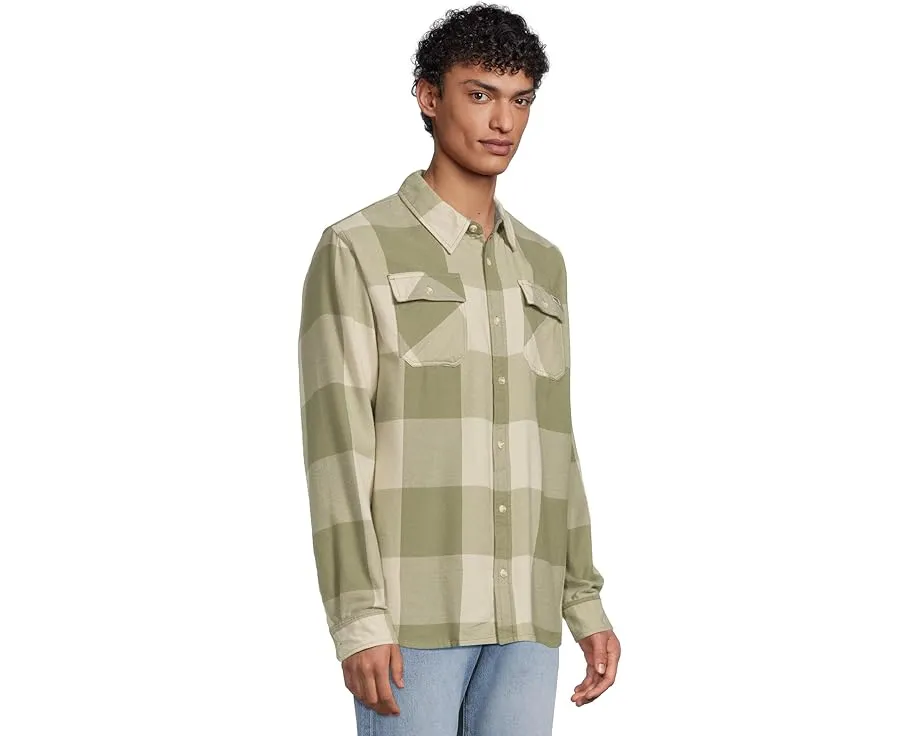 Фланелевая рубашка Salty Crew Daybreak с клеткой и накладными карманами
