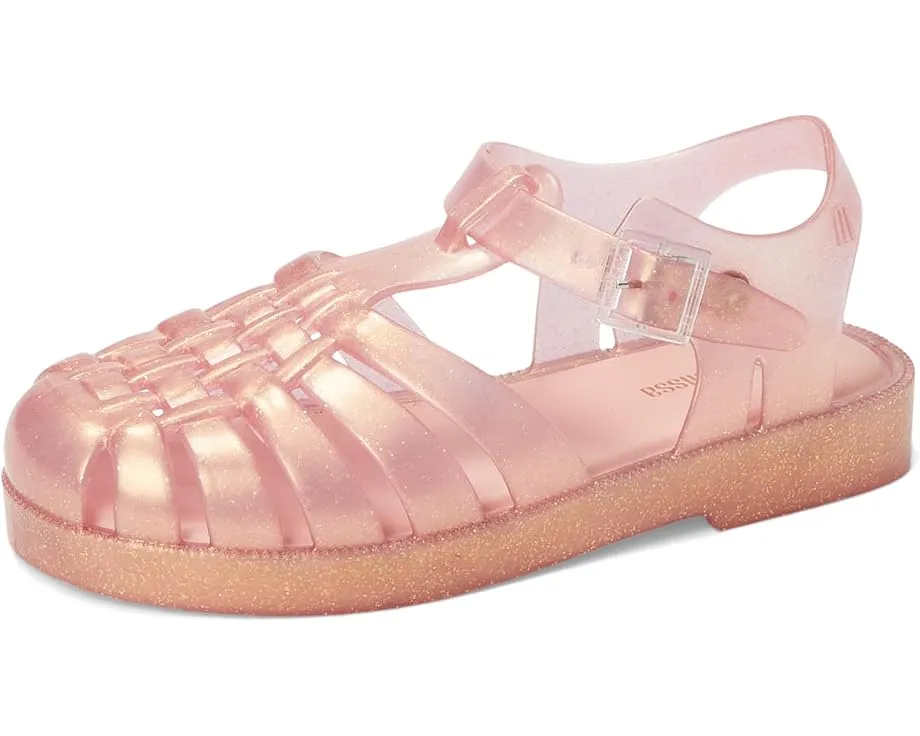 Детские блестящие сандалии Mini Melissa Possession Shiny с блестками