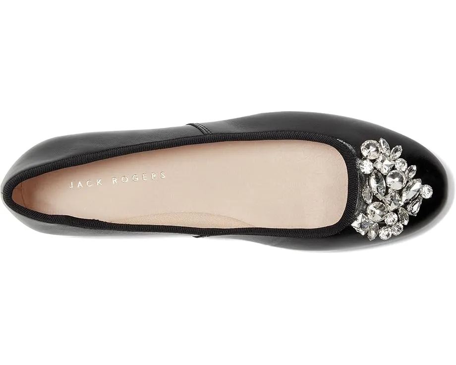 Ellina Jeweled Ballet балетки с декором стразами от Jack Rogers