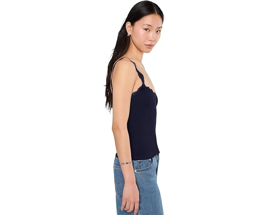 Топ-ками Free People Spring Fever с квадратным вырезом и кружевом