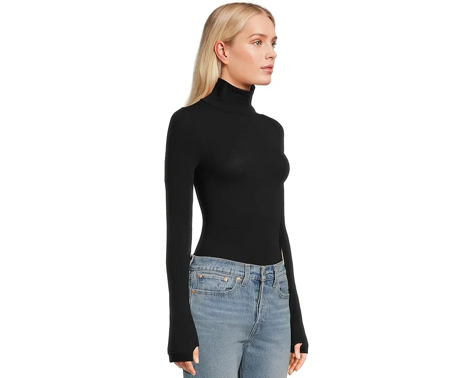 Боди Commando Ballet Body с водолазкой и длинными рукавами