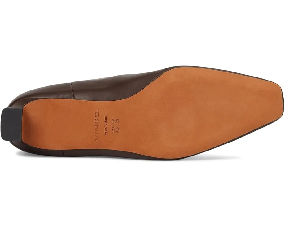 Высокие сапоги Vince Harlan с квадратным носком на удобном каблуке