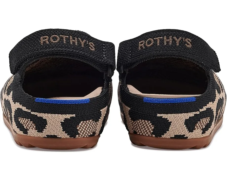 Детские сабо Rothy's Kids Clogs из переработанного пластика с регулируемым ремешком