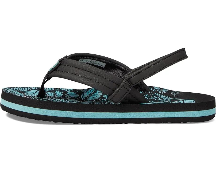 Детские сандалии Reef Little Ahi с эластичным ремешком и синтетическим верхом