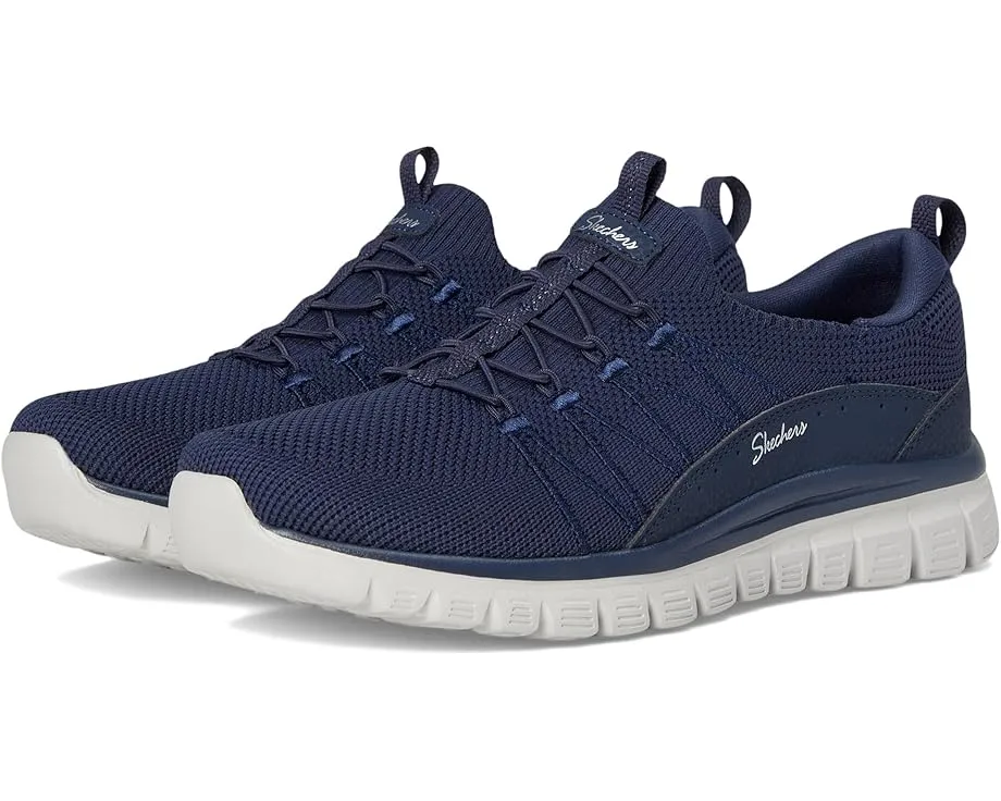 Кроссовки Skechers Graceful с эластичной шнуровкой и памятью формы