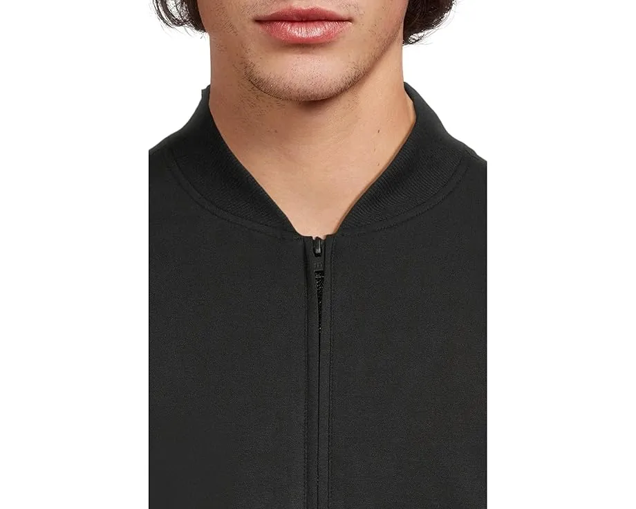 Бомбер TravisMathew Stretchknit Bomber с застежкой-молнией и косыми карманами