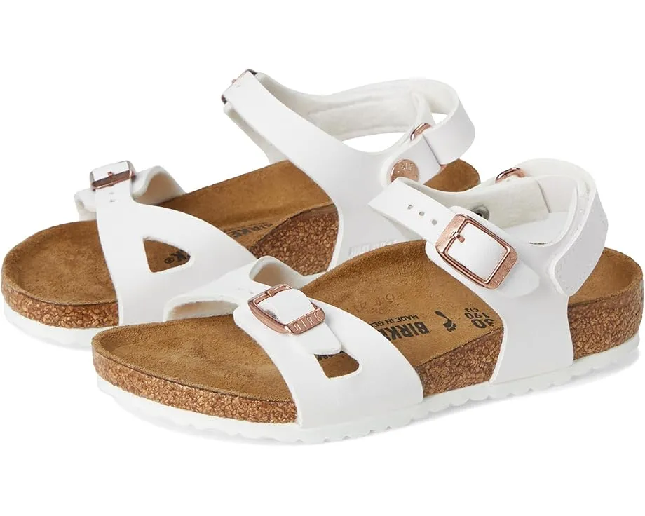 Детские сандалии Birkenstock Rio с липучкой и пробковой стелькой