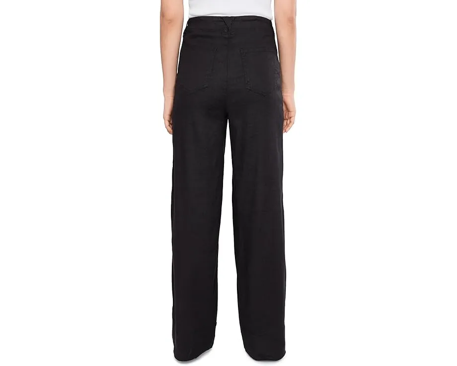 Брюки Trouser из стрейч-льна с широкими штанинами NYDJ