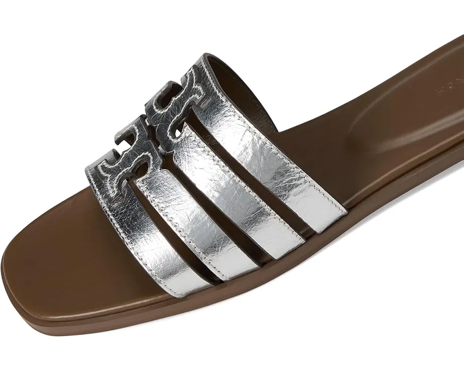 Сандалии Tory Burch Ines Cage с открытым носком и двойным логотипом