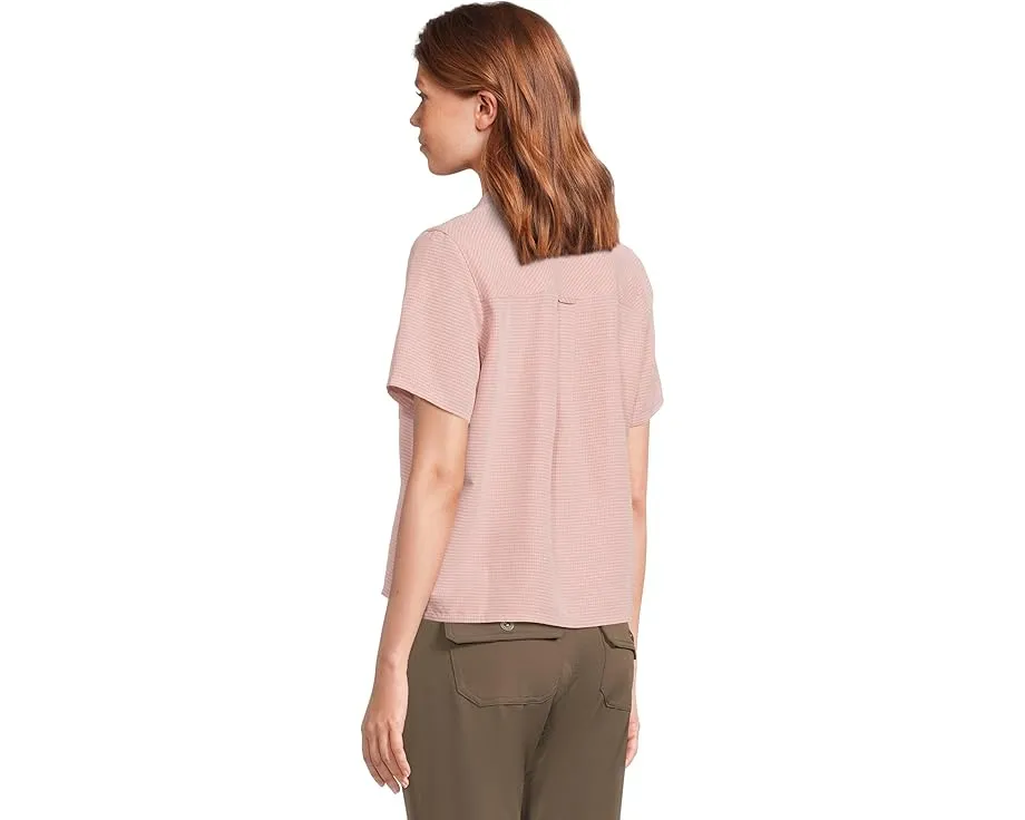 Женская рубашка Royal Robbins Desert Pucker с коротким рукавом из TENCEL Modal