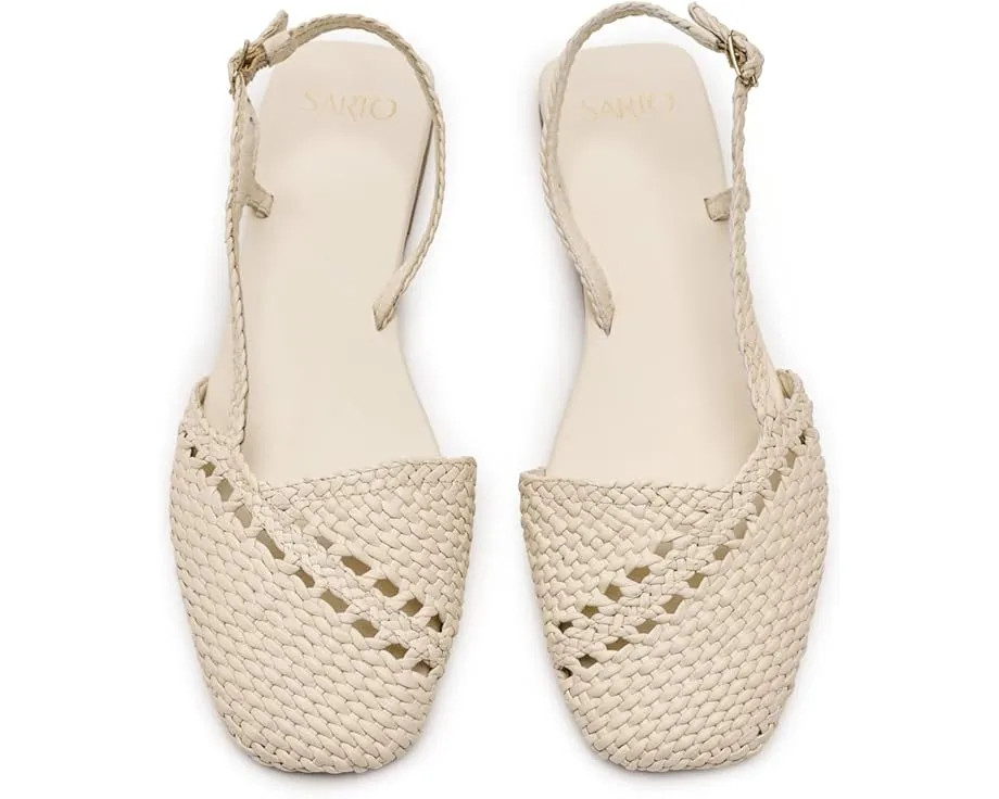 Лодочки Ilona Slingback с квадратным носком и ремешком на пятке
