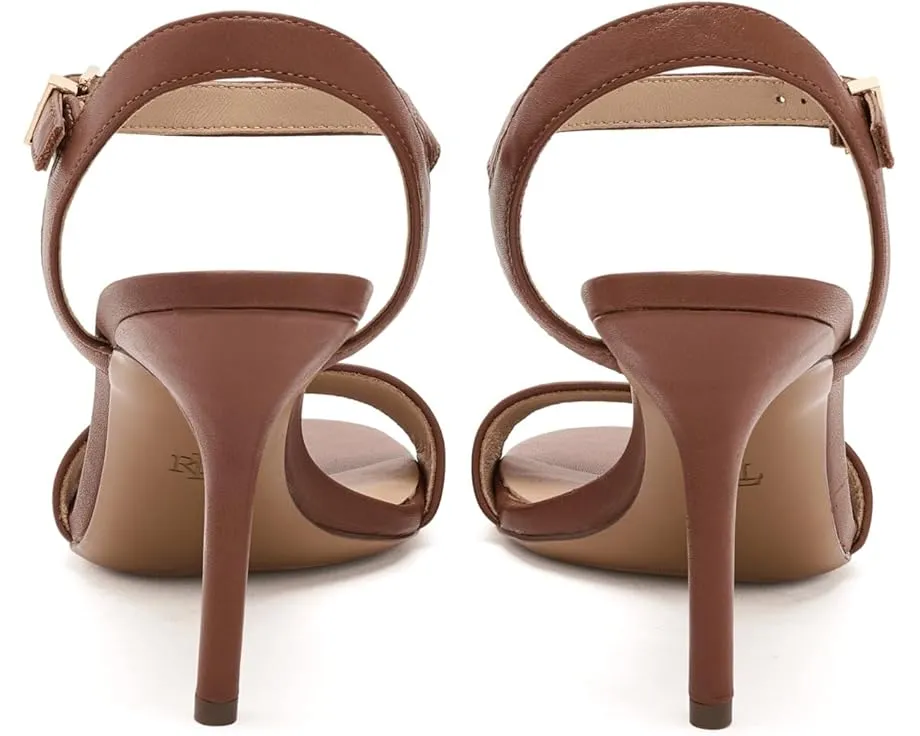Сандалии Gwen из кожи Nappa и канваса Lauren Ralph Lauren