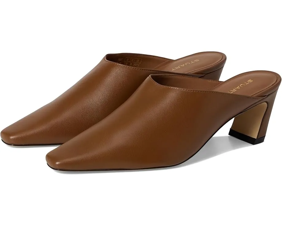 Туфли Stassi Mule 50 Stuart Weitzman с острым носком и скульптурным каблуком