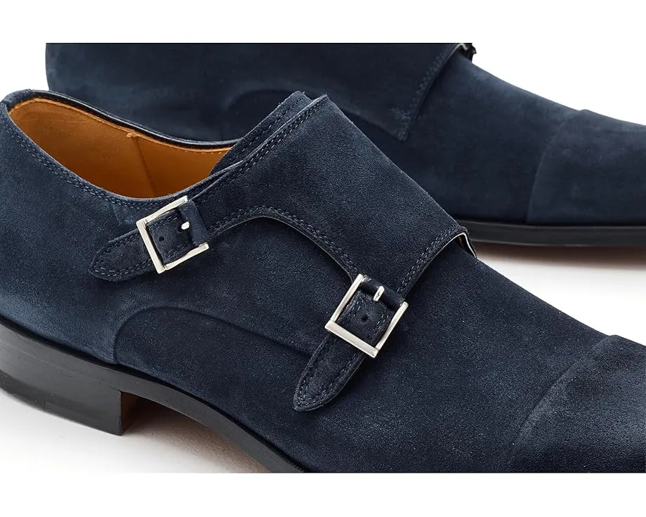 Туфли Magnanni Weiss из замши с застежкой-монк