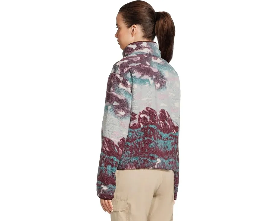 Кропированная толстовка Columbia Helvetia II с принтом и карманом на молнии