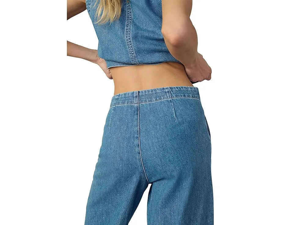 Joe's Jeans Брюки The Clean Denim с высокой посадкой и широкими штанинами